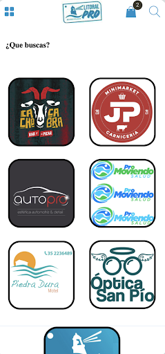 Android application Litoral Pro screenshort