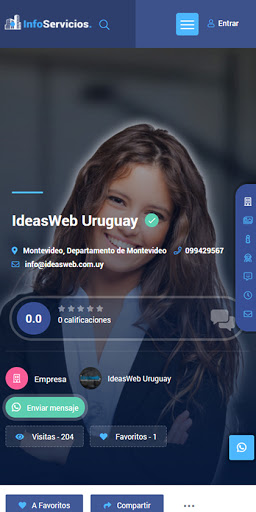 Infoservicios UY Screen 2