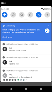 Line app galaxy watch sale