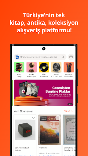 Android application kitantik - Online Alışveriş screenshort