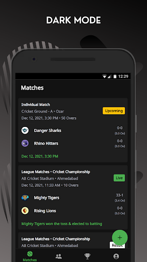 CricStarz Cricket Scoring app