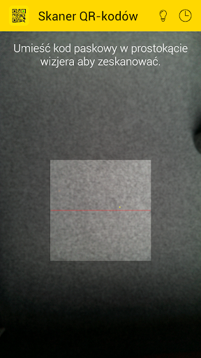 QR Barcode Scanner Screen 2