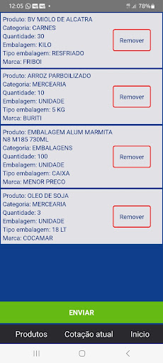 Tradingfood Screen 3