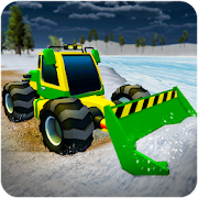 Snow Rescue Operation: Heavy Excavator Crane Sim