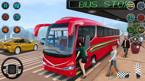 Bus Simulator Game-GT Bus Game Screenshot