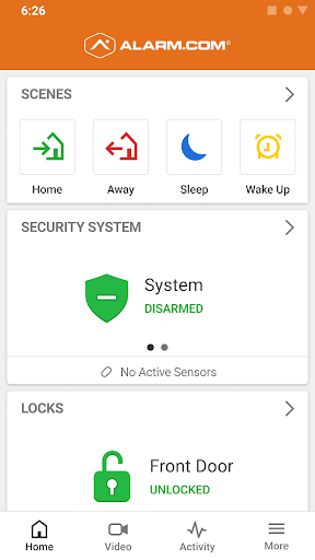Alarm.com screenshot 1