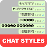 Cover Image of ดาวน์โหลด รูปแบบการแชท: แบบอักษรสุดเท่และข้อความที่มีสไตล์สำหรับ WhatsApp  APK