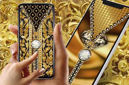 Gold Zipper Screen Lock - Apps on Google Play