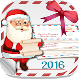 Christmas cards in French 2016 icon
