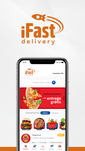 Android application iFast Entregador screenshort
