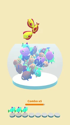 Match 3 Fishing - Screenshot 1