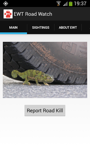 Android application EWT Road Watch South Africa screenshort