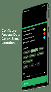Access Dots - iOS cam/mic/gps! Screenshot