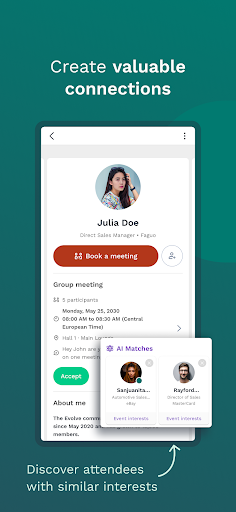 Screenshot of Swapcard - Smart Event App