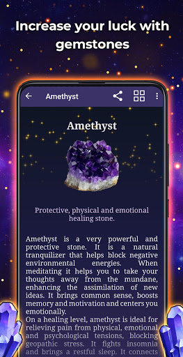 Stones and Crystals - Guide Screen 2