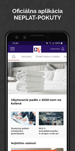 Android application NEPLAT-POKUTY screenshort