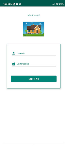 Android application myaccesoqr screenshort