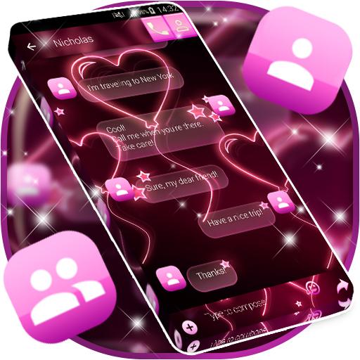 Pink Neon SMS 1.311.1.16 Icon