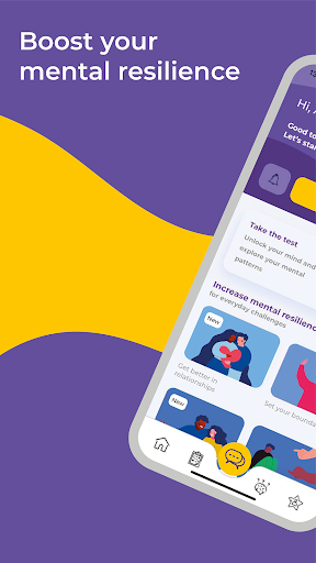 Android application HappyMind: Mental Health screenshort