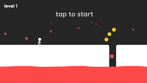 Android application Stickman Runner 2D screenshort