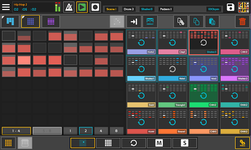 Android application Drum Pad Beats Demo screenshort