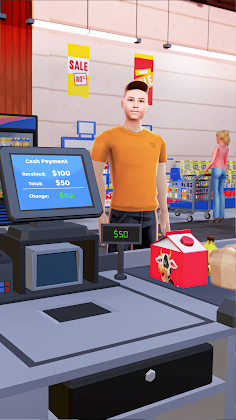 Super Mart: Idle Games - Screenshot 1