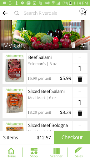 Screenshot of Riverdale Kosher Market