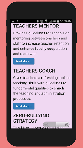 Android application Eduworldz screenshort
