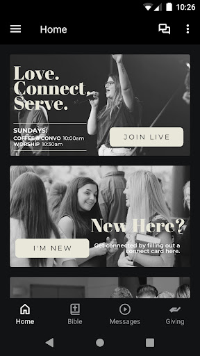 Android application Seekers Point Church screenshort
