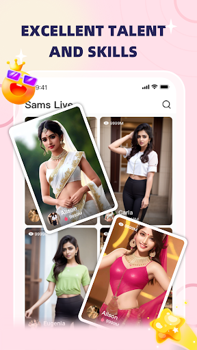 Android application SamsLive screenshort