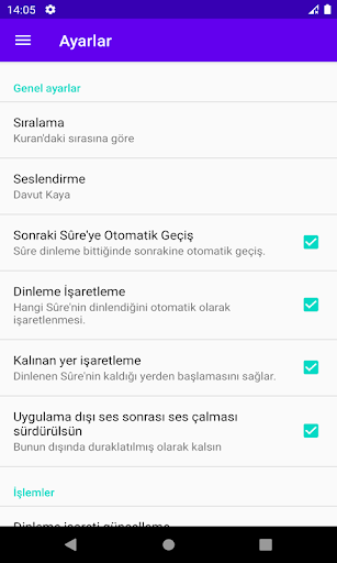 Kuran-ı Kerim Dinle Screen 3