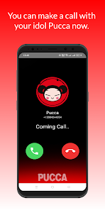 Pucca garu - Fake Call 1.1 APK + Мод (Unlimited money) за Android