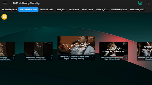 Screenshot of HillSong Worship (Unofficial)