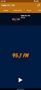 Rádio 95.1 FM - Rio Claro