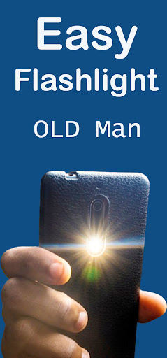 Android application Easy Flashlight For Old Man screenshort