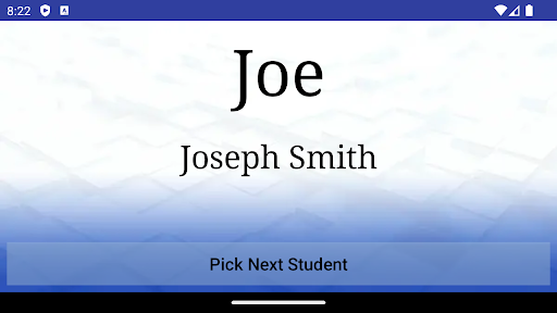 Student Centered Class Asst. Screen 3