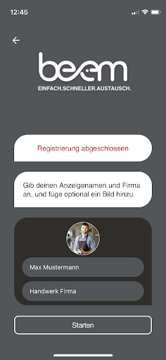 EFG BEEM Screen 2