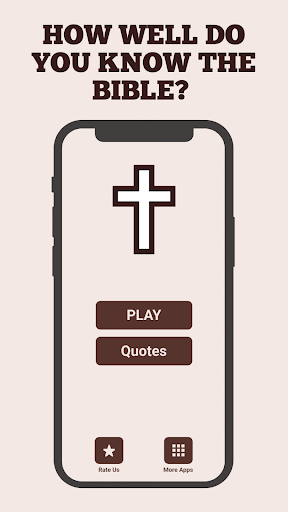 Android application Daily Bible Trivia: Bible Quiz screenshort