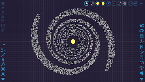 Gravity Simulator Screen 2