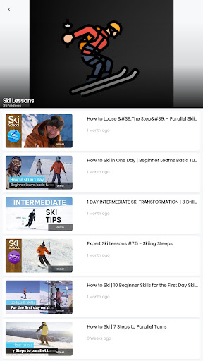 Ski Lessons Screen 3