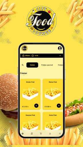 Android application City Food Lounge screenshort