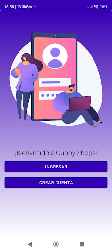Android application Cupoy Shops screenshort