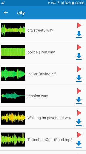 Android application Zuzu - Sound & Music Effects screenshort