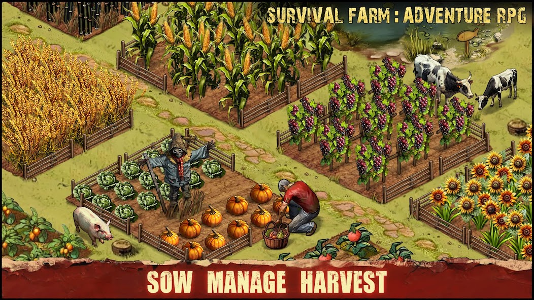 Survival Farm: Adventure RPG 1.1.43 APK + Mod (Free purchase / Unlimited money) for Android