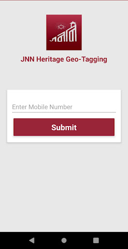 Android application JNN Heritage Geo-Tagging screenshort