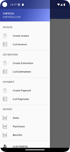 Android application FacPre screenshort