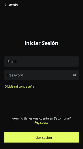 Android application Descomunal screenshort