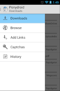 Ponydroid Download Manager स्क्रीनशॉट