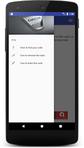 Dacia radio code calculator - Apps on Google Play