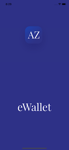 Android application AZ eWallet screenshort